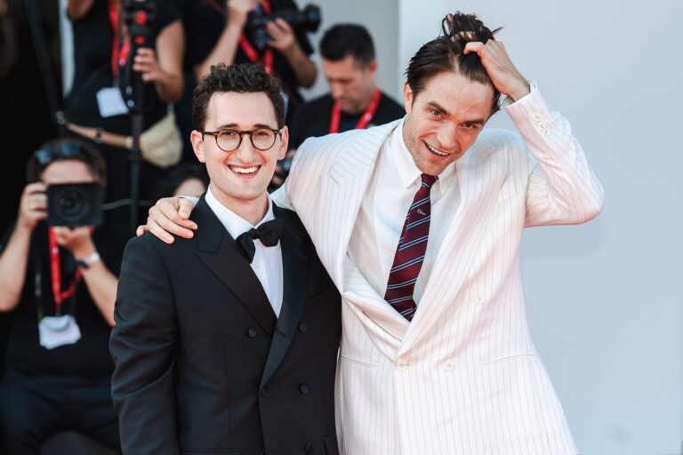 Robert Pattinson and director Lance Oppenheim at the Primetime premiere: Oppenheim Bribed Pattinson With Zyn to Star in Primetime, Oppenheim Pattinson Primetime