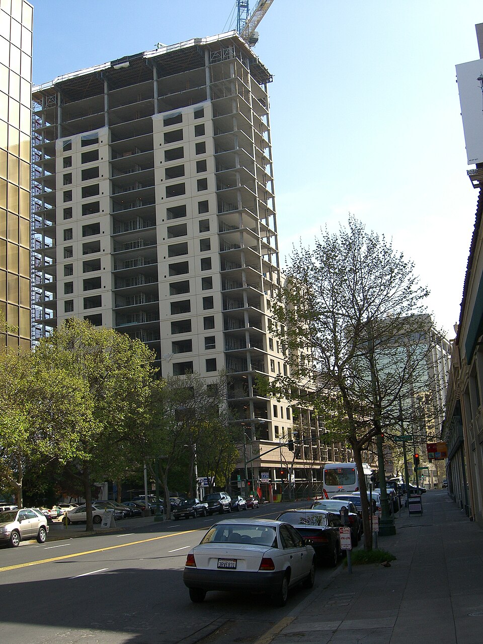 The Grand Apartments under construction in Oakland: California Proposition 1 Puts $11.25 Billion Housing Bond on November Ballot (illustrative file photo)