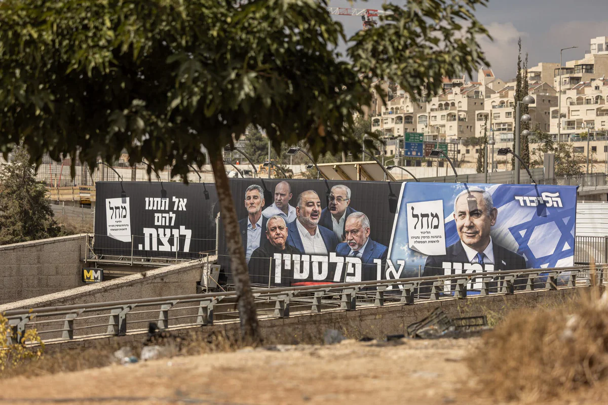 Israeli voters casting ballots at a polling station during the October 27, 2026 parliamentary election