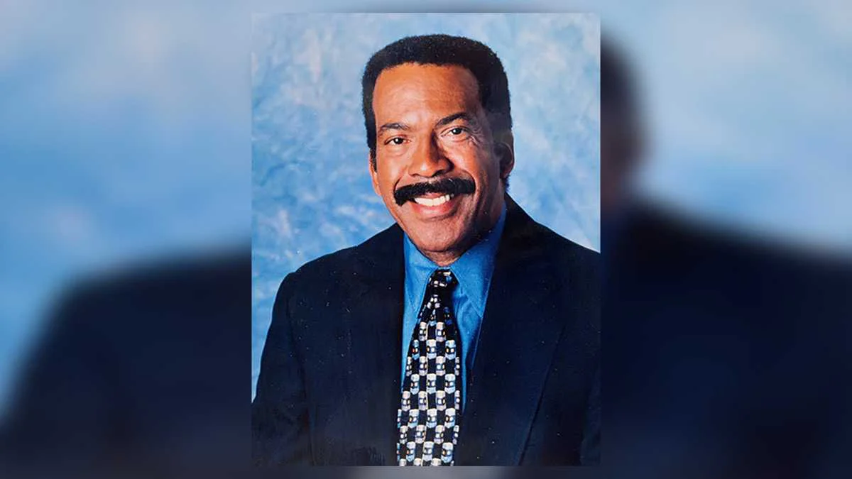 Archival photograph of longtime WCVB-TV news anchor and reporter Jim Boyd during his broadcasting career in Boston