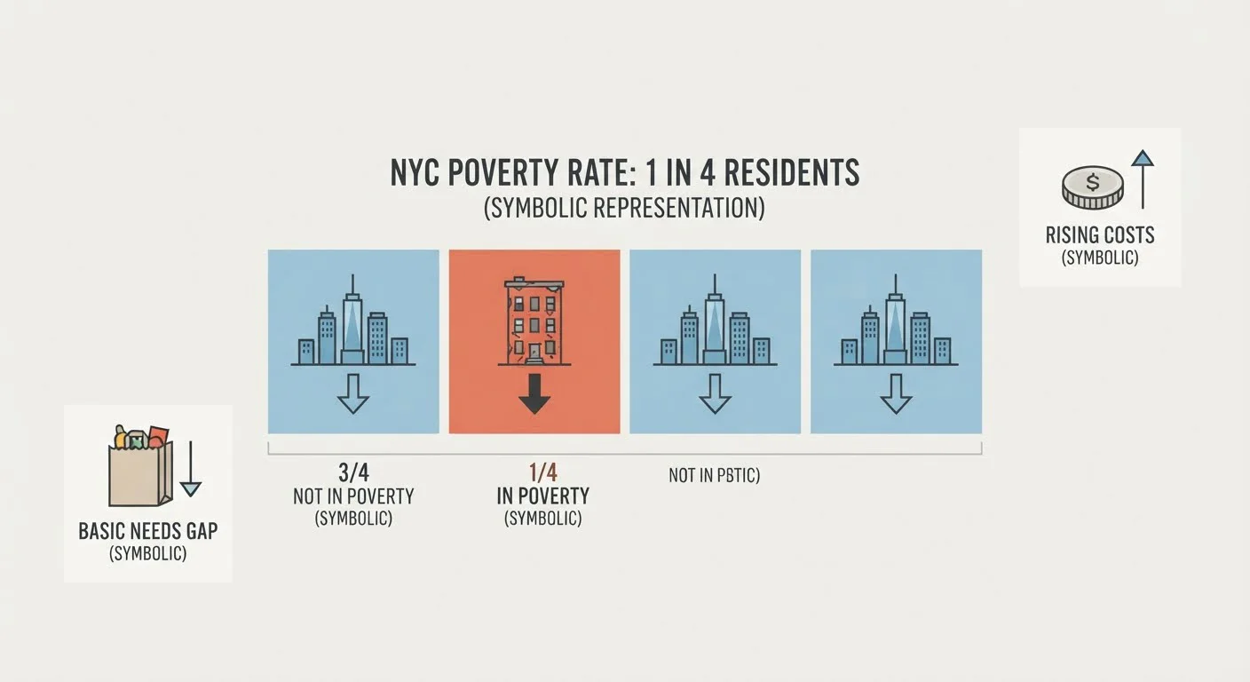 Mamdani Warns One in Four New Yorkers Live in Poverty