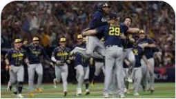 Headline: Milwaukee Brewers Win First World Series Title, Defeating Tampa Bay Rays in Game 5
