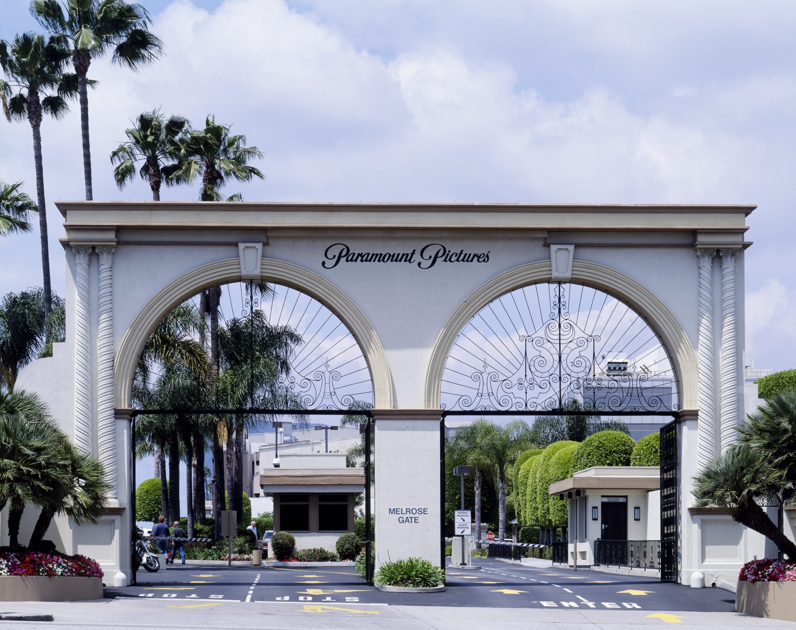 A Hollywood studio gate (illustrative file photo)