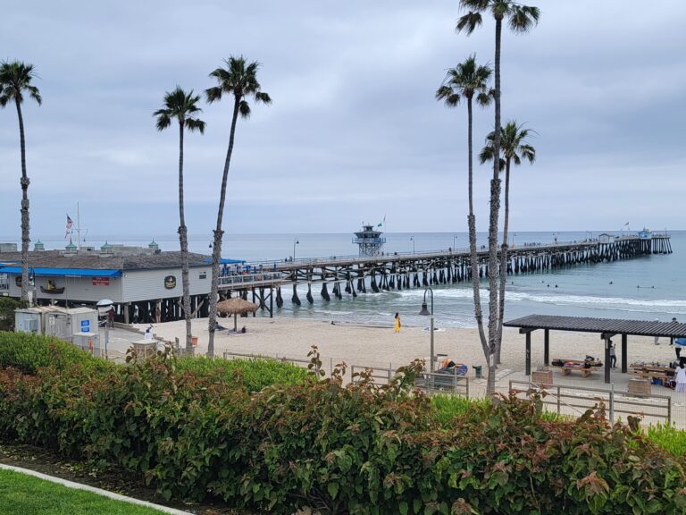 The San Clemente Pier, San Clemente, California (illustrative file photo)