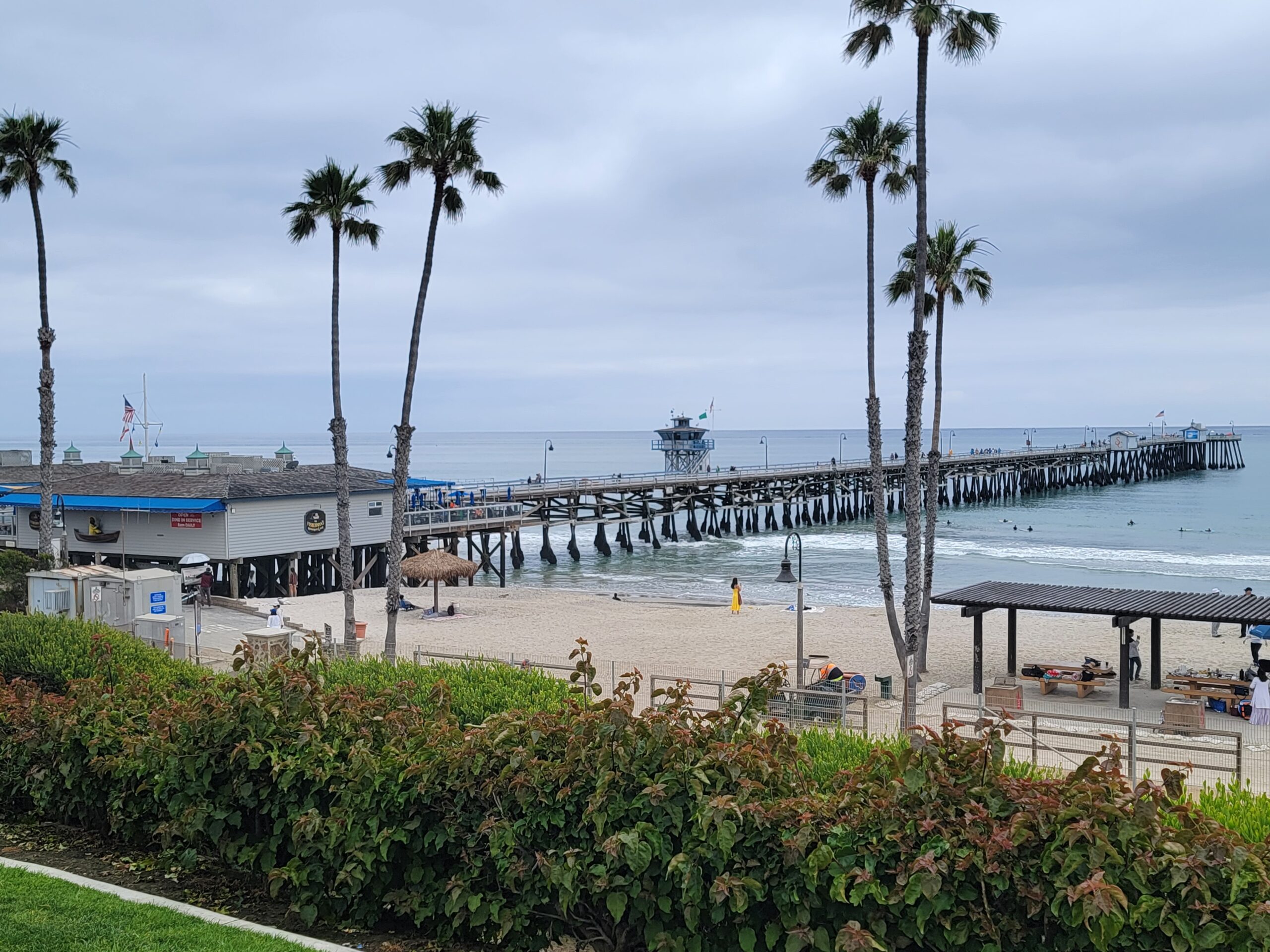 The San Clemente Pier, San Clemente, California (illustrative file photo)