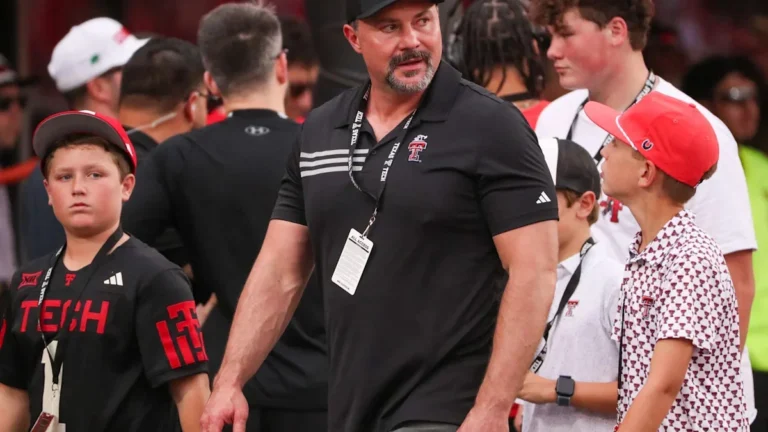 Texas Tech Red Raiders and Cincinnati Bearcats football players competing at Nippert Stadium in Cincinnati on October 24, 2026