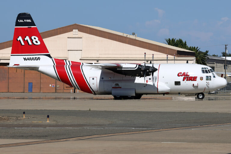 CAL FIRE C-130H airtanker (illustrative file photo)